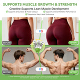Nature Whisper Creatine Monohydrate Powder unflavoured powder close-up