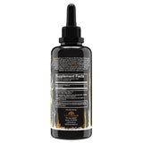 Naturealm Chaga Mushroom Tincture back view with ingredient list