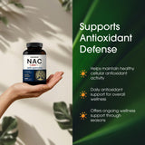 NatureBell Acetyl-L-Carnitine 1200mg side view of the bottle