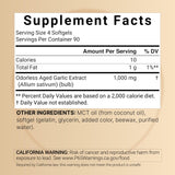 NatureBell Aged Garlic Extract Softgels 360 count bottle