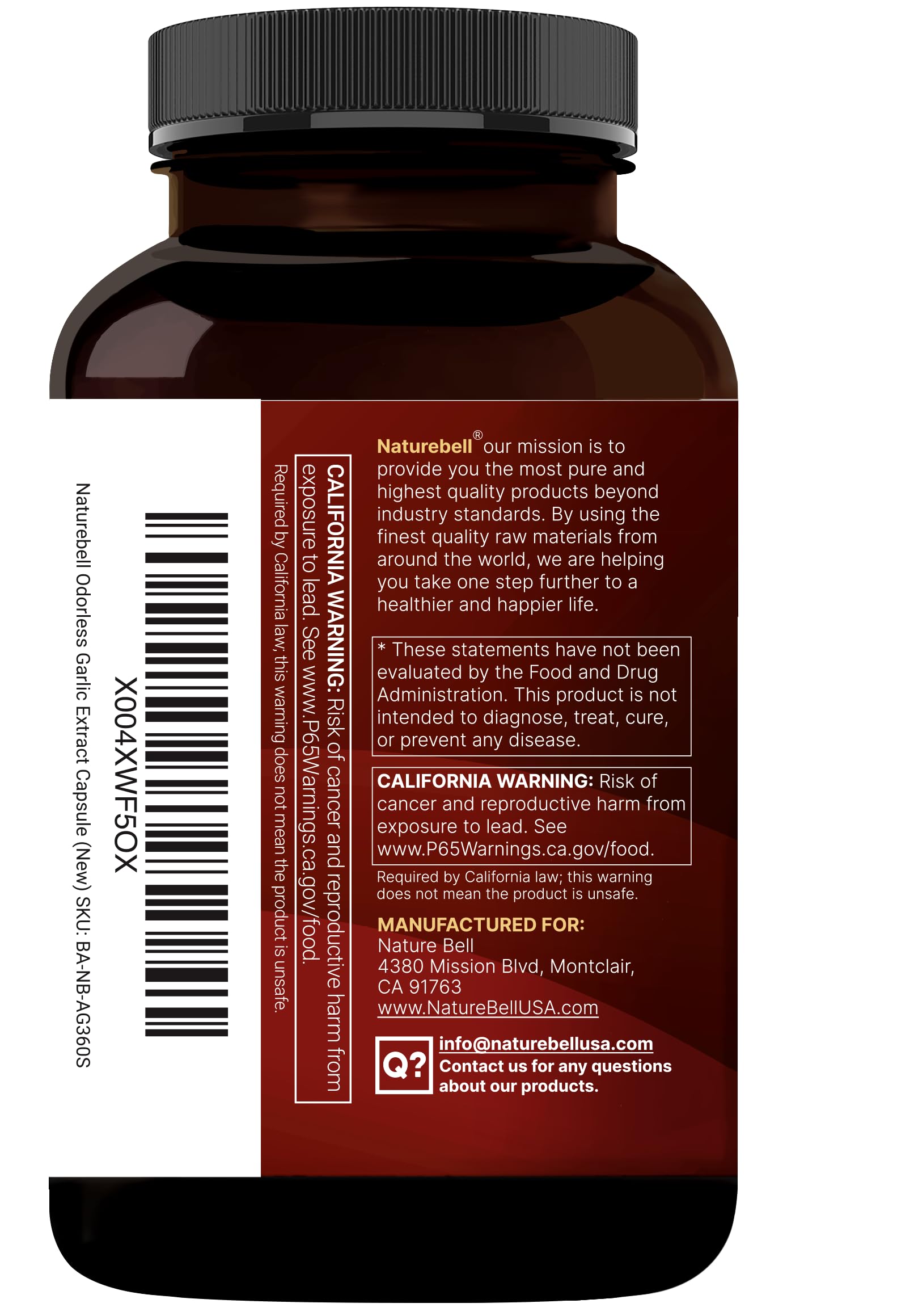 NatureBell Aged Garlic Extract Softgels in a lifestyle setting