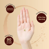 NatureBell Aged Garlic Extract Softgels side view