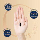 NatureBell Antarctic Krill Oil Softgels side view