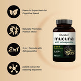 NatureBell Ashwagandha capsules close-up showing size