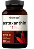 NatureBell Astaxanthin Softgels 240 count bottle front view