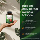 NatureBell Berberine 1,000mg supplement facts
