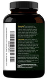 NatureBell Berberine capsules displayed with fresh turmeric and cinnamon sticks