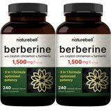 NatureBell Berberine Capsules front view with packaging
