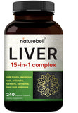 NatureBell Black Currant Oil 240 veggie capsules front view