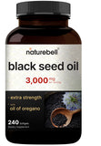 NatureBell Black Seed Oil Softgels bottle front view