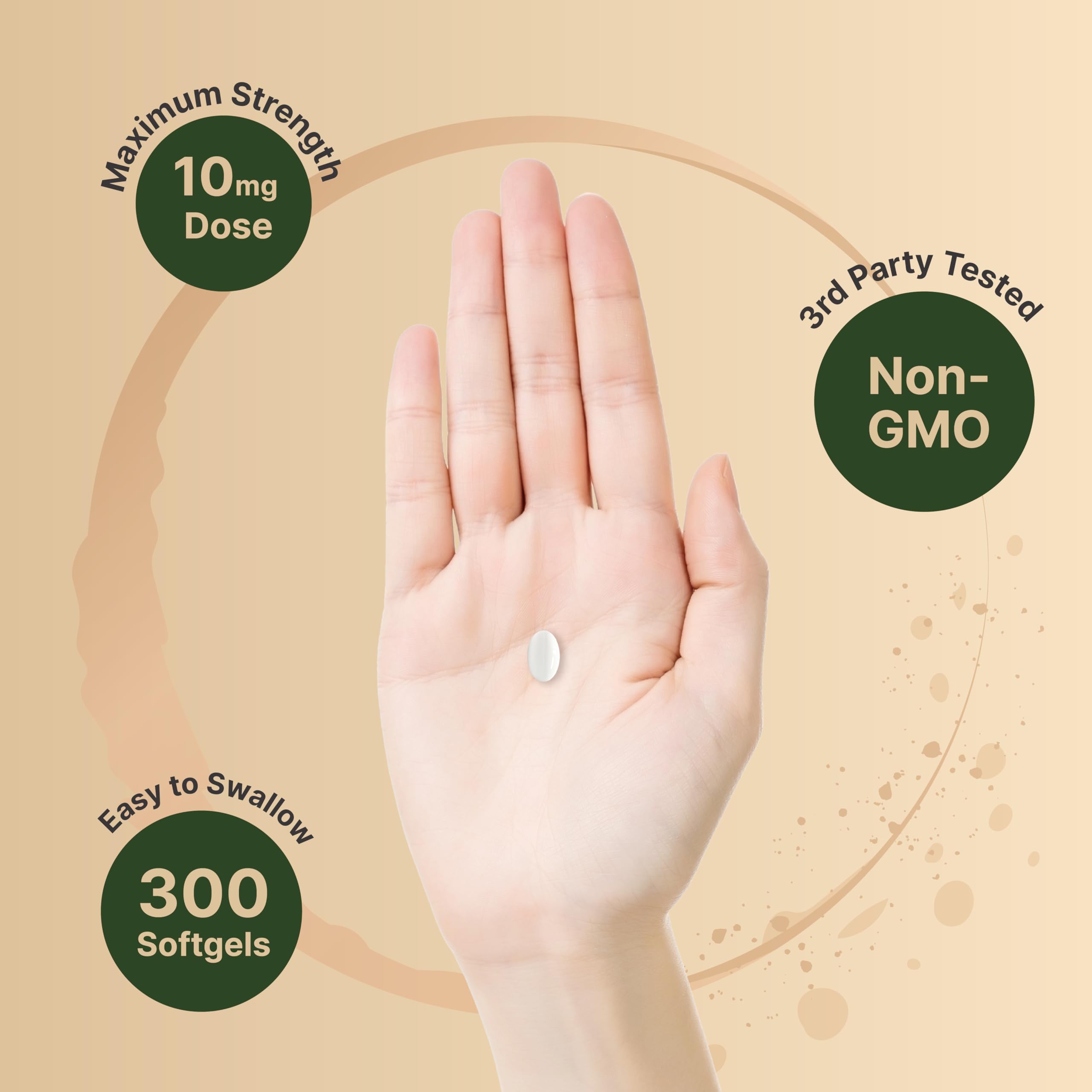 NatureBell Boron Complex 300 Softgels with MCT oil ingredient highlight