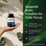 NatureBell Citicoline 500mg Tyrosine 50mg capsules with packaging