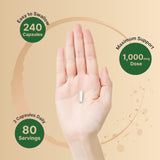 NatureBell Colostrum Capsules with label details