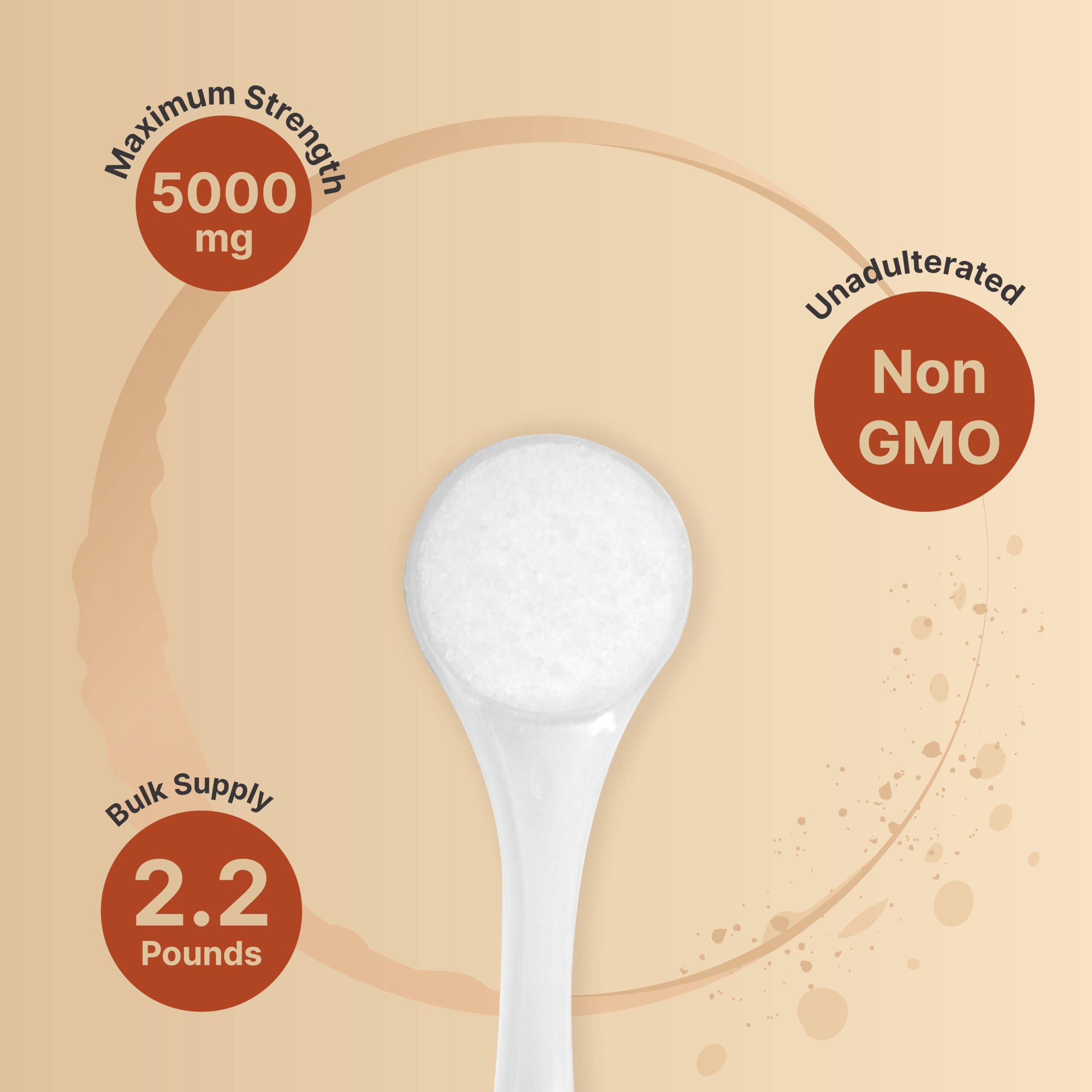 NatureBell creatine monohydrate powder 1000g with scoop