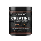 NatureBell Creatine Monohydrate Powder 5000mg front view