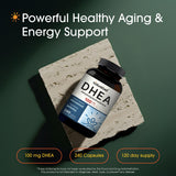 NatureBell DHEA 100mg capsules side view showing capsule details