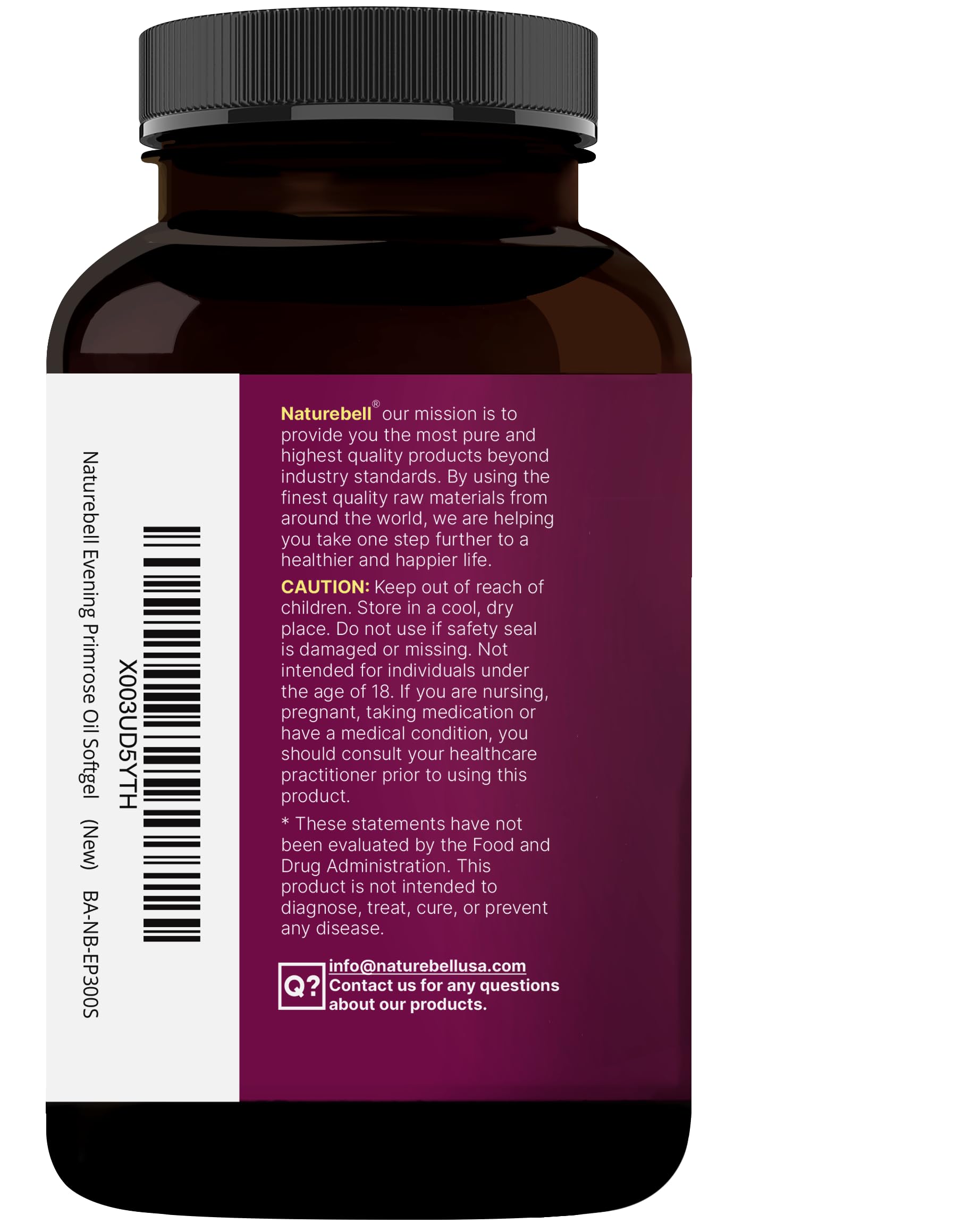 NatureBell Evening Primrose Oil Softgels lifestyle scene