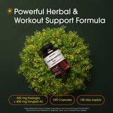 NatureBell Fadogia Agrestis Complex 600mg capsules back view