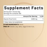 NatureBell Glycine Powder 907g packaging side view