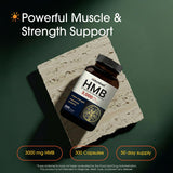 NatureBell HMB Capsules 3000mg bottle with label