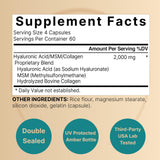 NatureBell Hyaluronic Acid Capsules 2-Pack side view