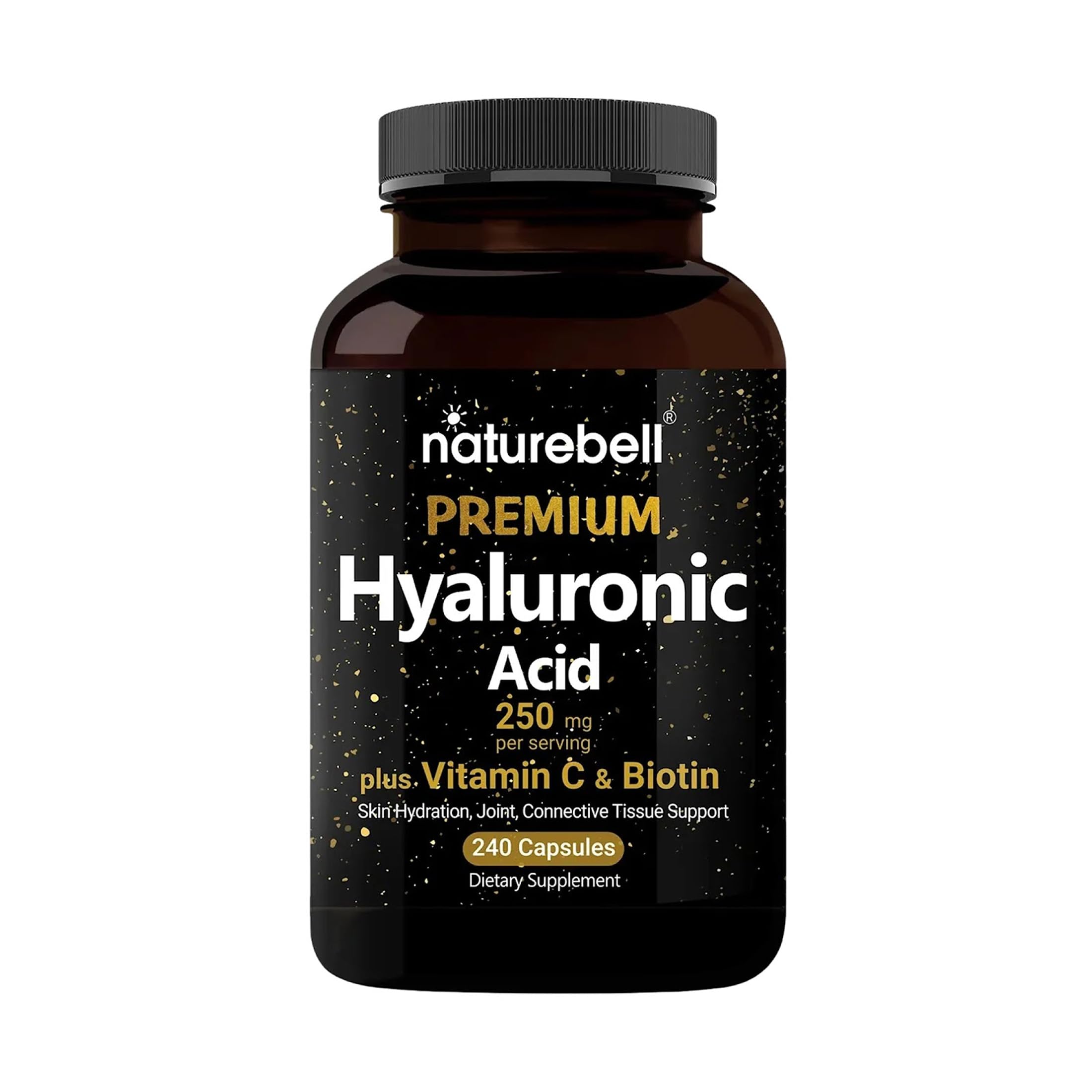 NatureBell Hyaluronic Acid Supplement 100g front view
