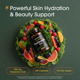 NatureBell Hyaluronic Acid Supplement 250mg ingredient list