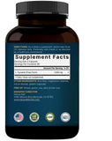 NatureBell L-Tyrosine 1500mg capsules on a wooden table
