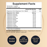 NatureBell Magnesium Complex bottle side view
