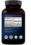 NatureBell Magnesium Glycinate 500mg capsules on a wooden table