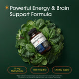 NatureBell Methyl Folate 15mg supplement side view