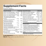 NatureBell Methylated Multivitamin 240 Capsules side view