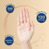 NatureBell Methylated Multivitamin capsules close-up