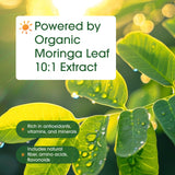 NatureBell Moringa Extract Capsules open bottle