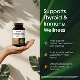 NatureBell Nattokinase 400mg capsules with measuring spoon