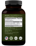 NatureBell Olive Leaf Extract capsules in a glass