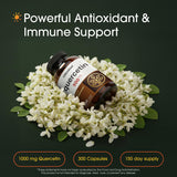 NatureBell Quercetin 500mg capsules side view