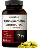 NatureBell Quercetin Zinc Vanta 90 capsules front view
