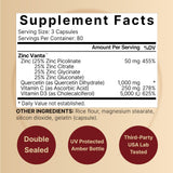 NatureBell Quercetin Zinc Vanta packaging side view