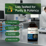 NatureBell R Alpha Lipoic Acid 1200mg supplement packaging