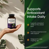 NatureBell Resveratrol Complex 500mg vegetarian capsules close-up