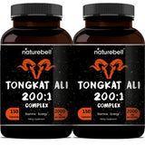 NatureBell Tongkat Ali & Panax Ginseng capsules bottle front view