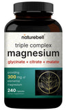 NatureBell Triple Magnesium Complex with measuring spoon