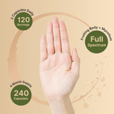 NatureBell Turkey Tail Mushroom Capsules back label with ingredients