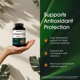 NatureBell Vitamin E 1000 IU softgels close-up