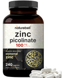 NatureBell Zinc Picolinate Capsules 100mg front view
