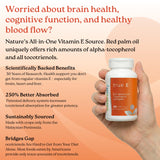 NatureCity TrueE Vitamin E 50g supplement back view