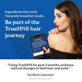 NatureCity TrueHNS Biotin Supplement 1000mcg capsule close-up