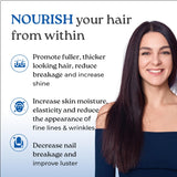 NatureCity TrueHNS Biotin Supplement 1000mcg lifestyle scene