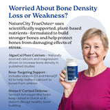 NatureCity TrueOsteo+ ingredients list on the bottle